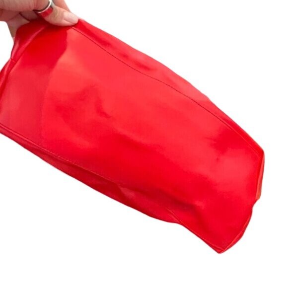 Disney Vintage Black Red White Minnie Mouse PVC Large Tote Bag - Picture 5 of 8